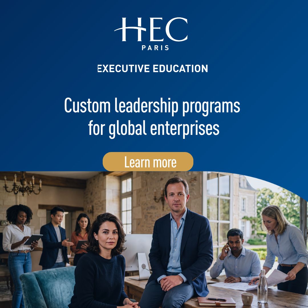 HEC Paris Executive Education ad