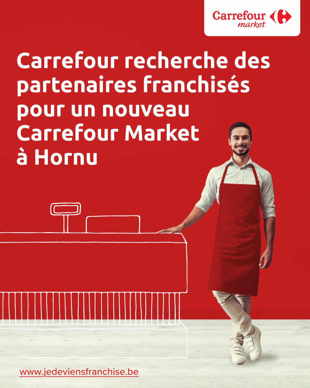 Carrefour Belgium Franchise ad