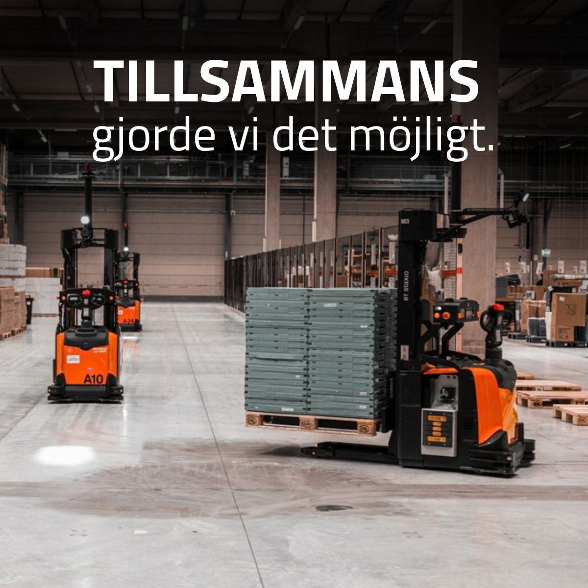 Toyota Material Handling Sweden ad