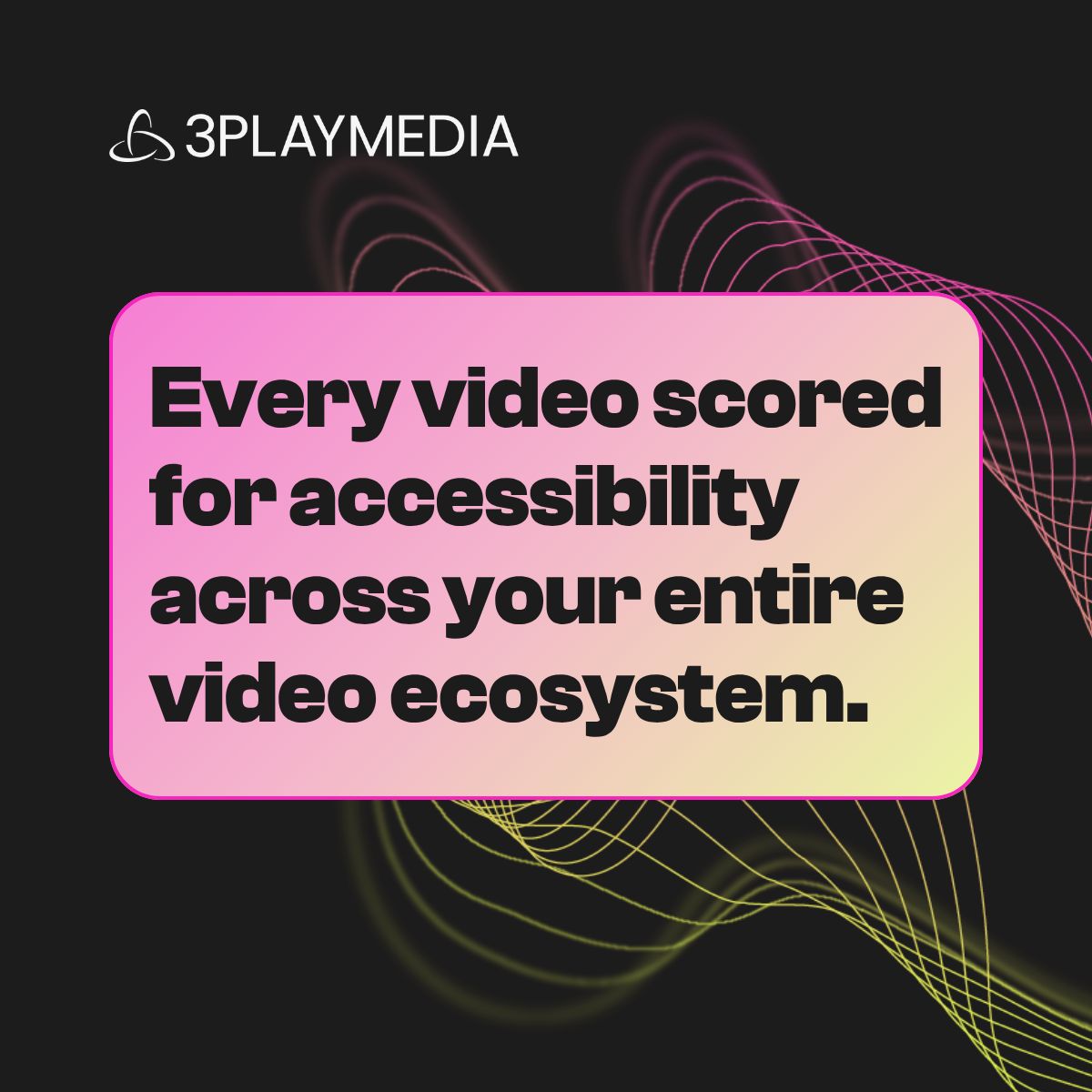3Play Media ad