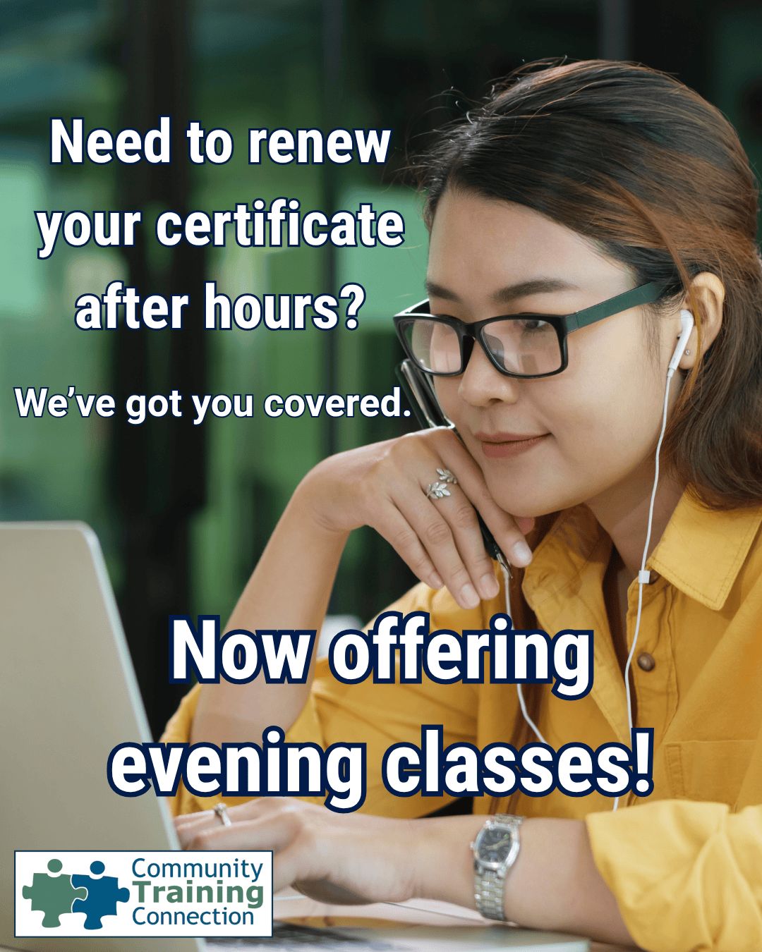 Community Training Connection ad