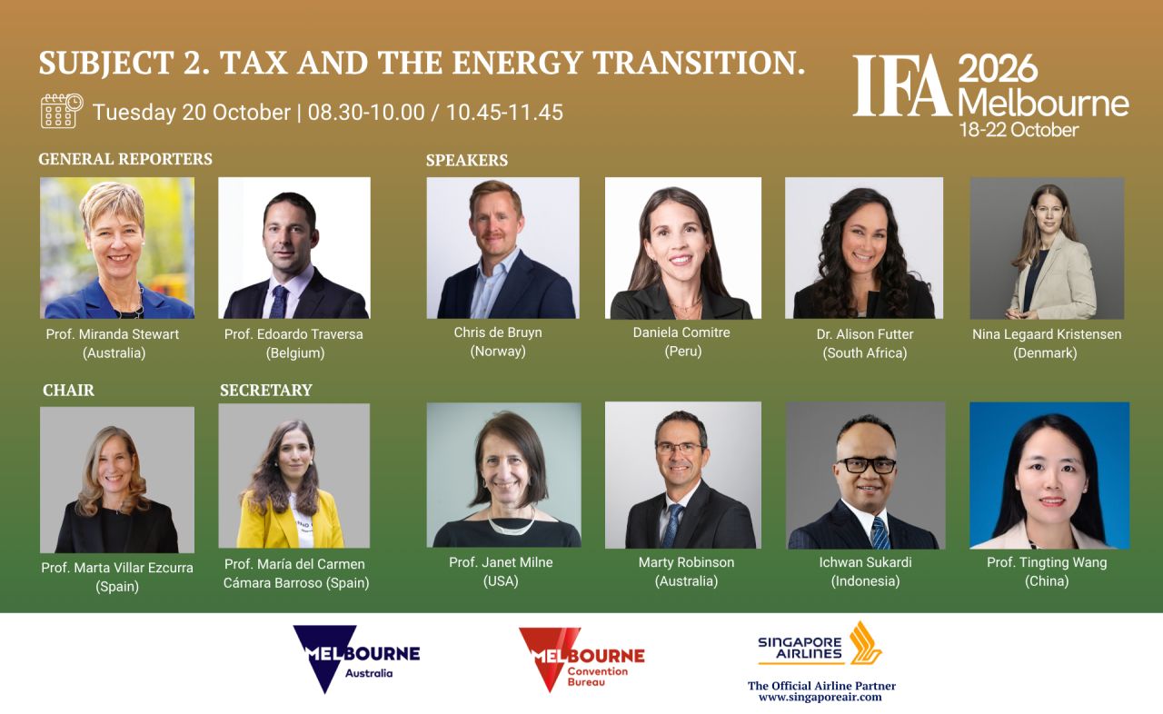 International Fiscal Association ad
