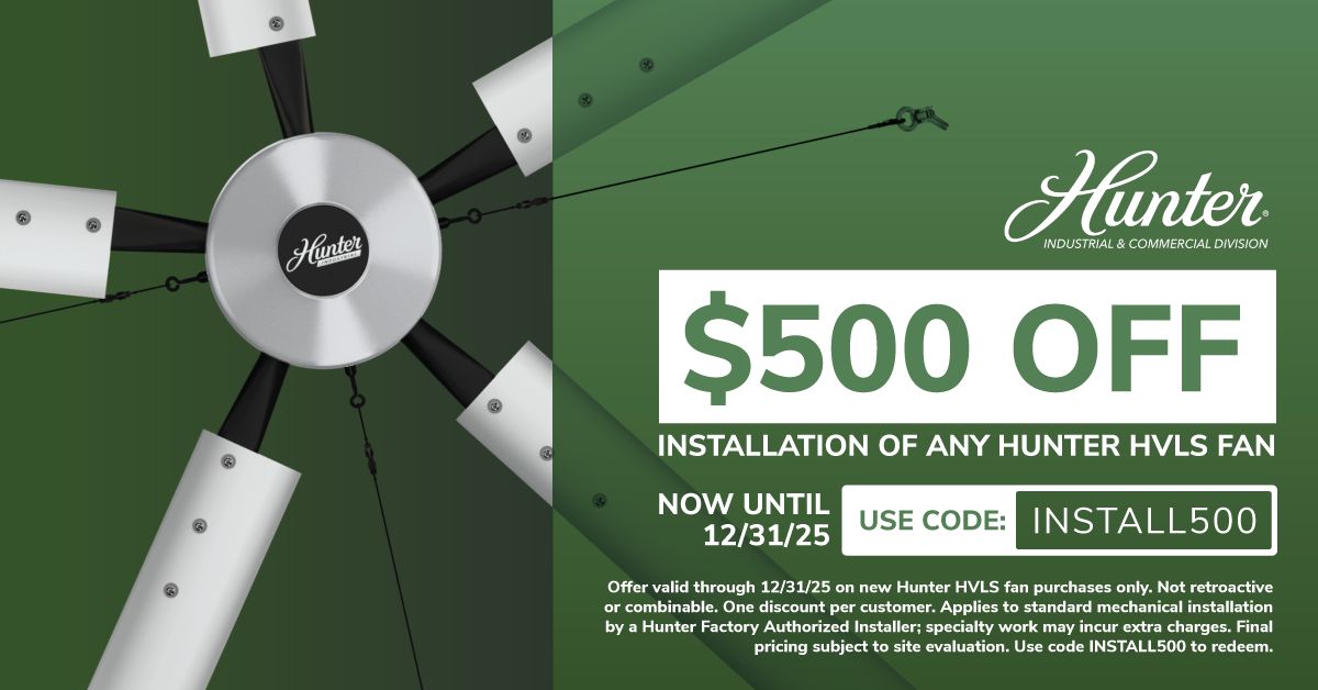 Hunter Industrial & Commercial ad