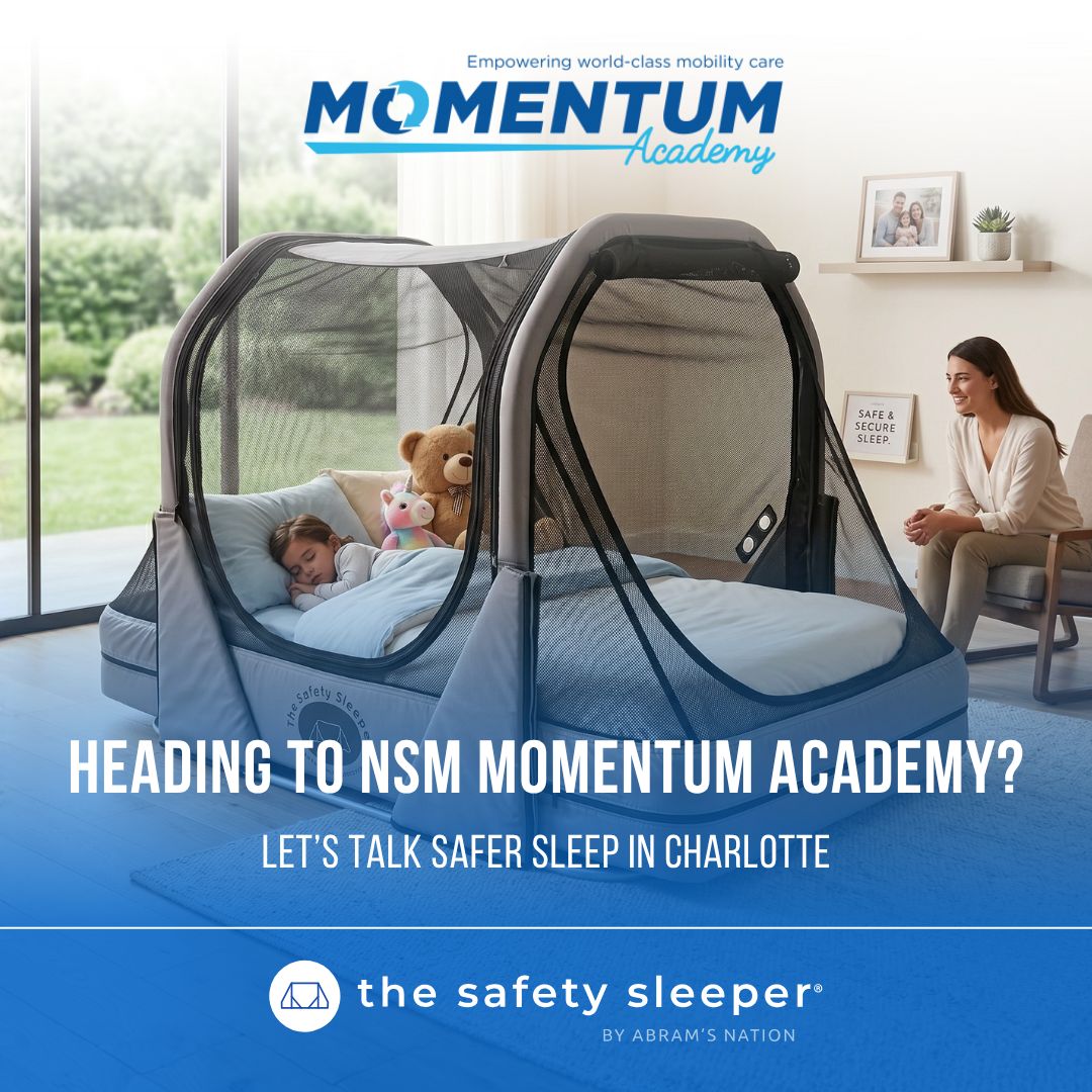 The Safety Sleeper by Abram's Nation ad