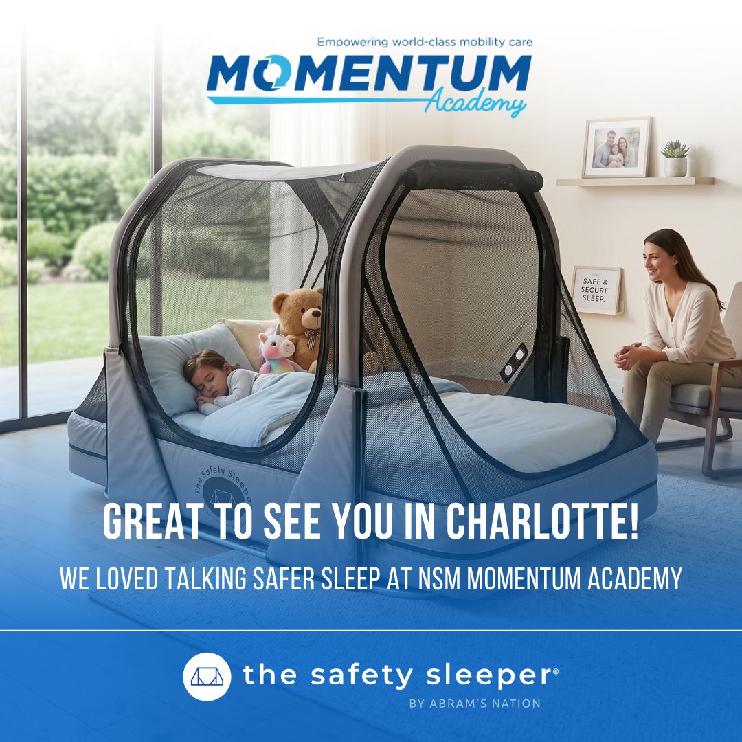 The Safety Sleeper by Abram's Nation ad
