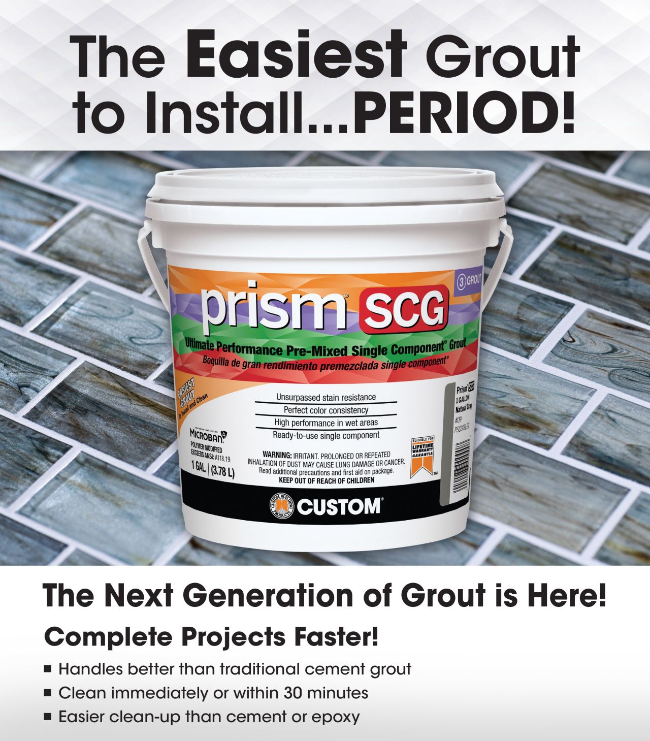 Custom Building Products ad