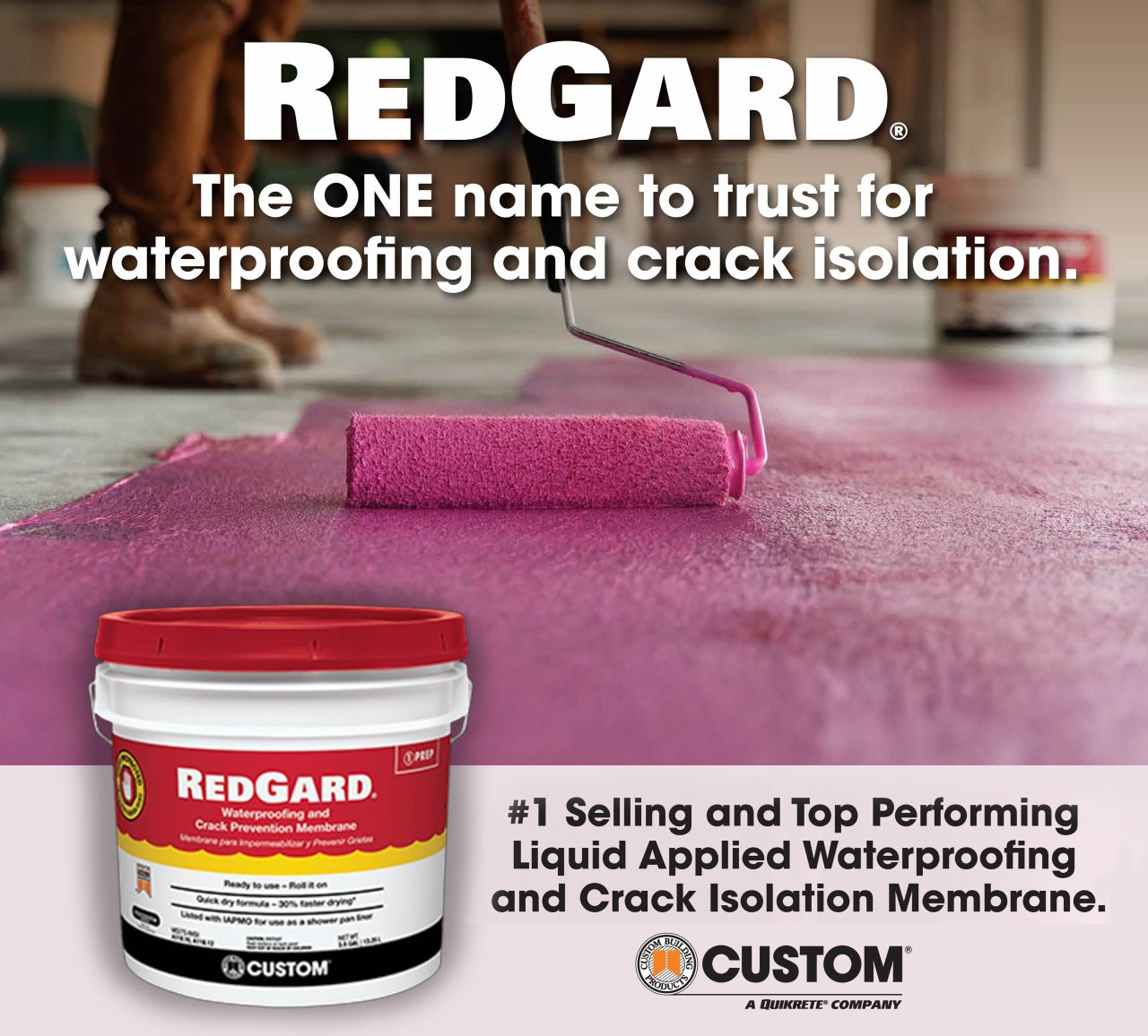 Custom Building Products ad