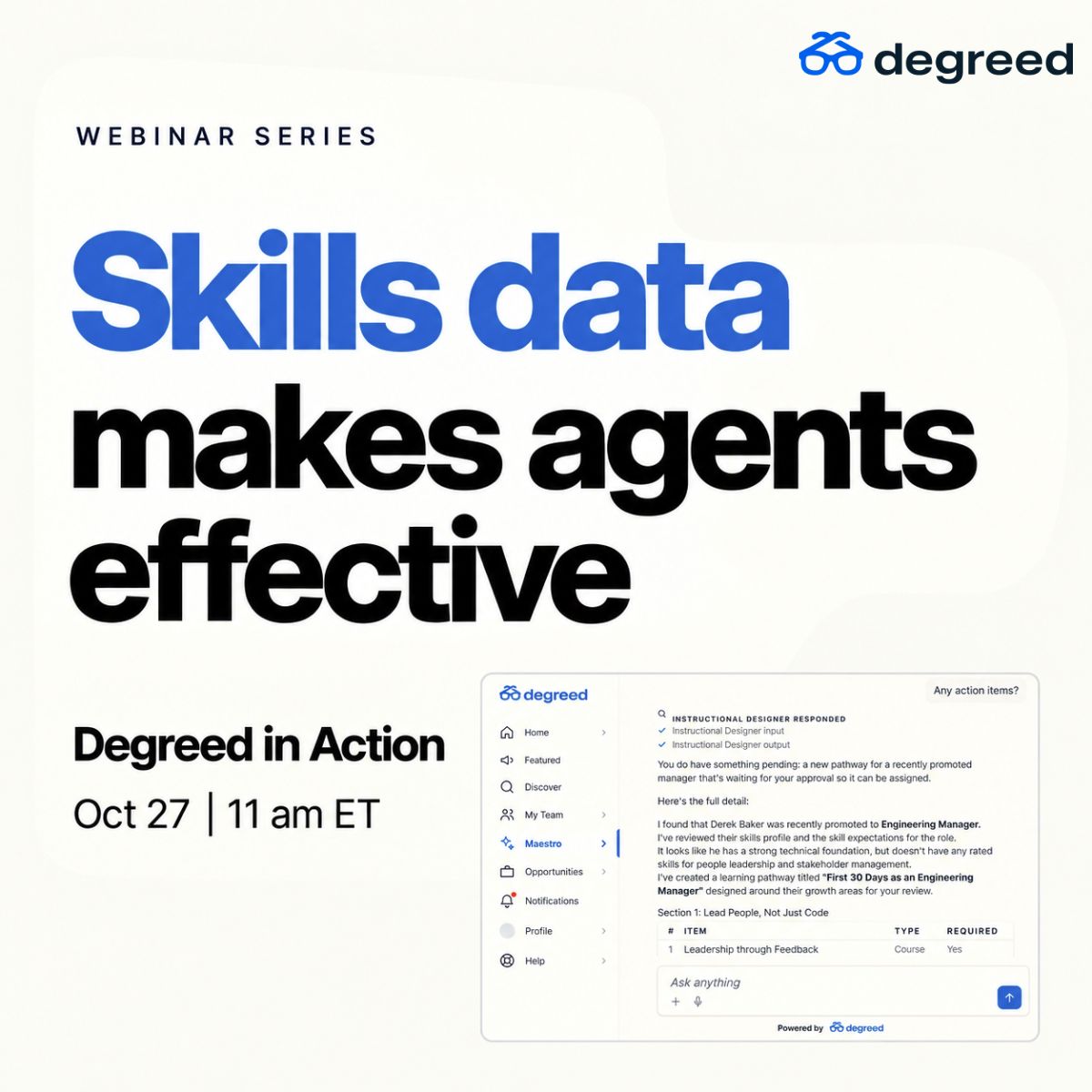Degreed ad