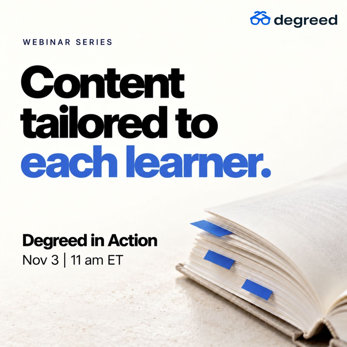 Degreed ad