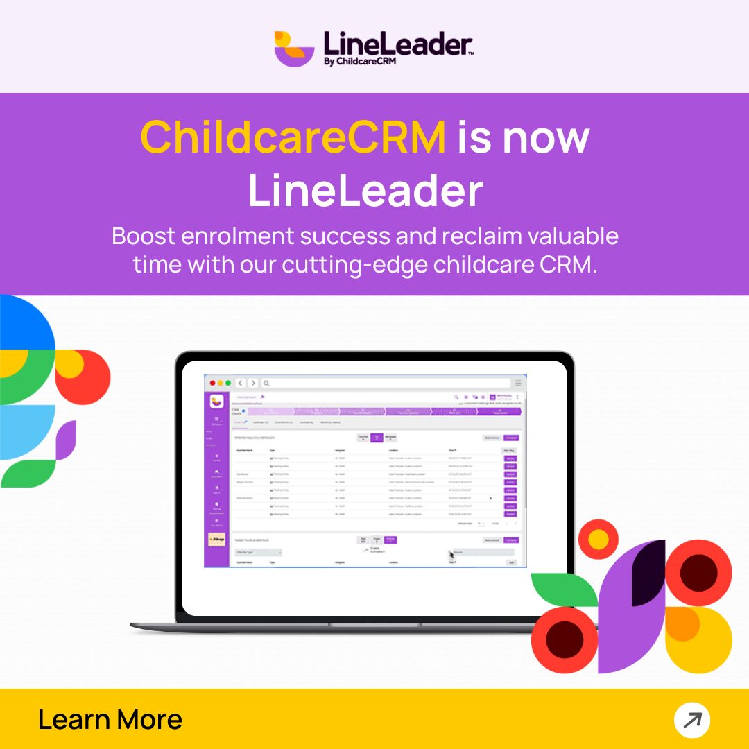 LineLeader by ChildcareCRM ad