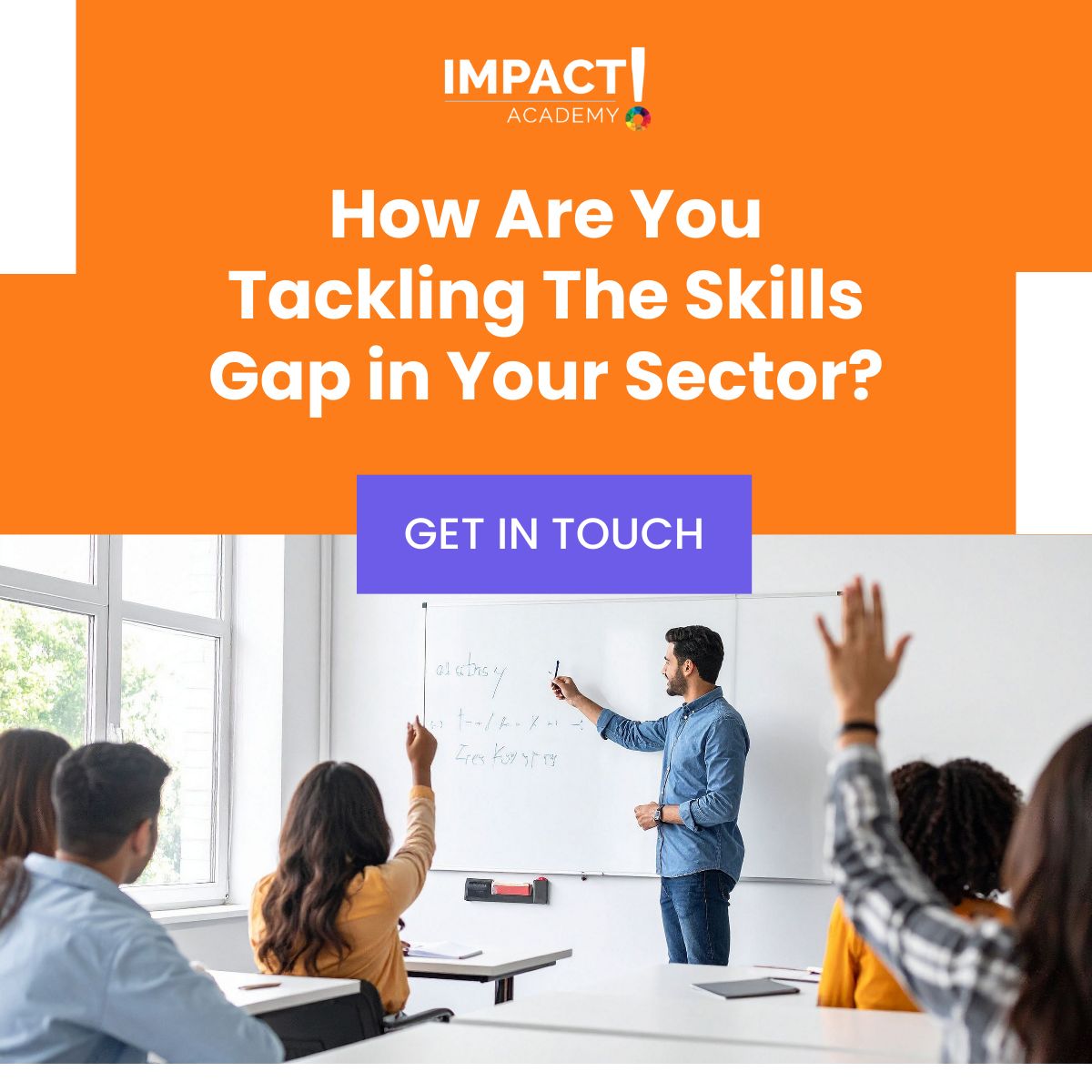 Impact Academy ad