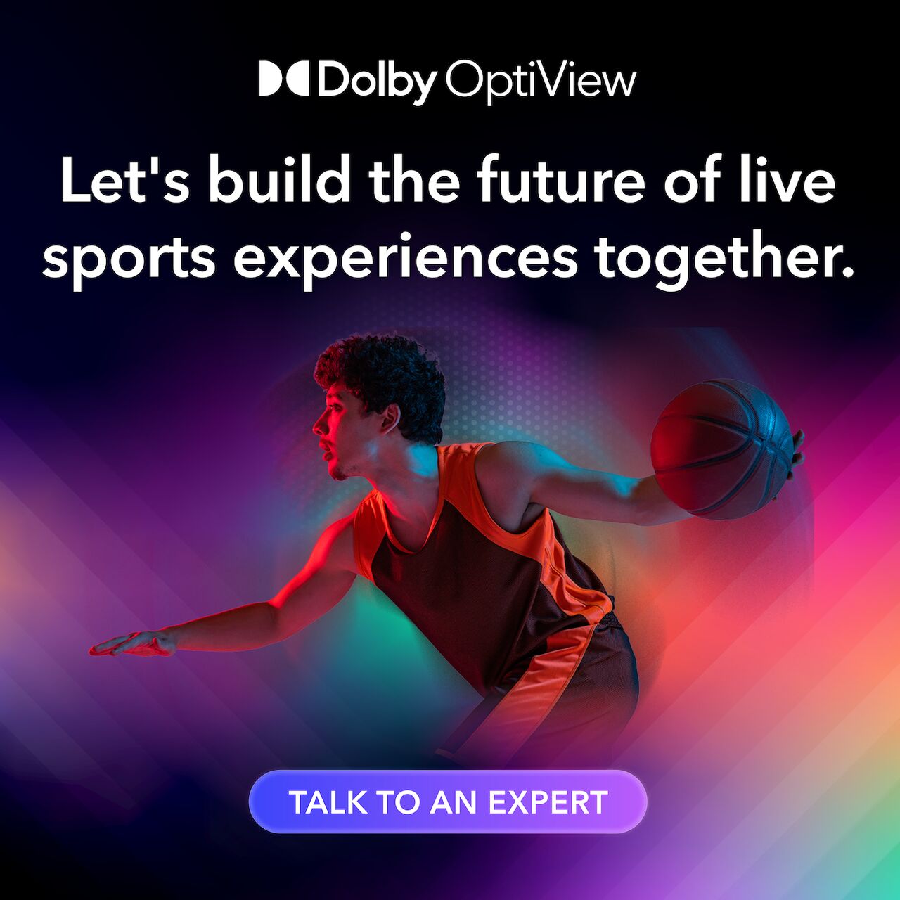 Dolby OptiView ad