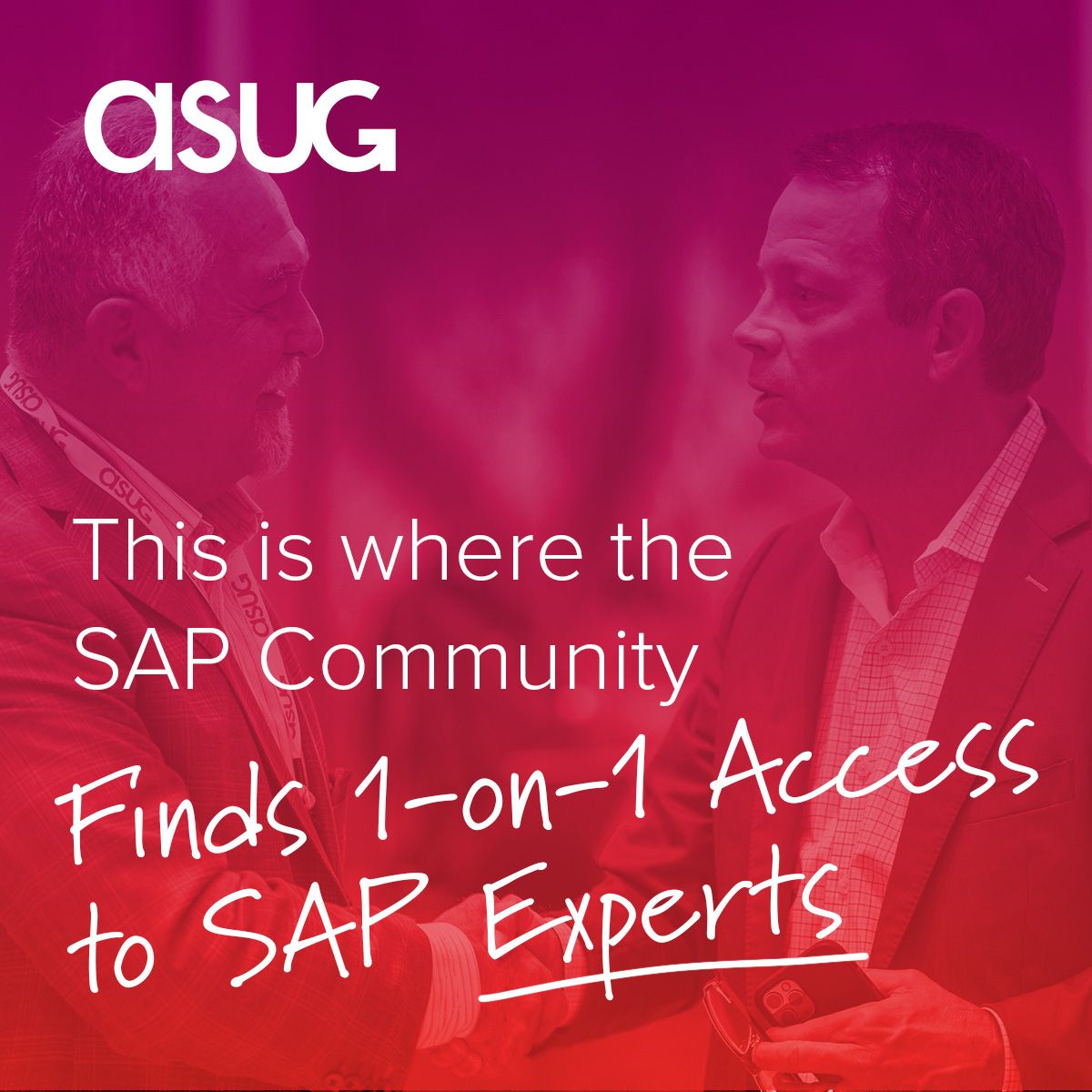 ASUG - Americas' SAP Users' Group ad
