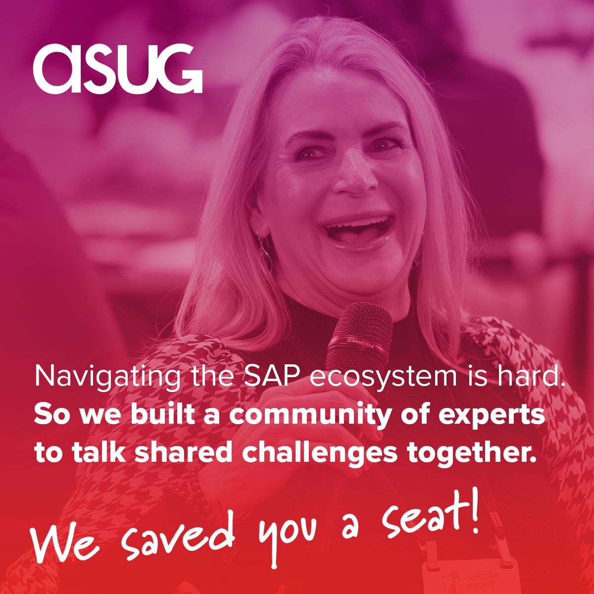 ASUG - Americas' SAP Users' Group ad