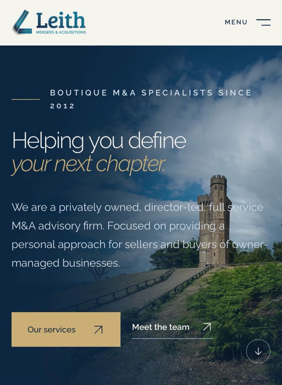Leith Mergers & Acquisitions Limited ad