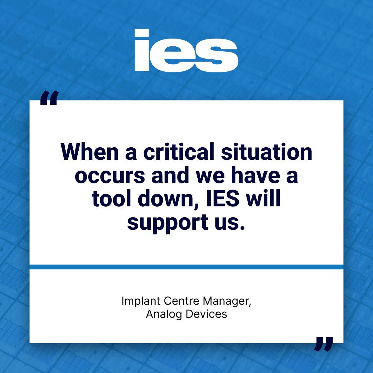 IES ad