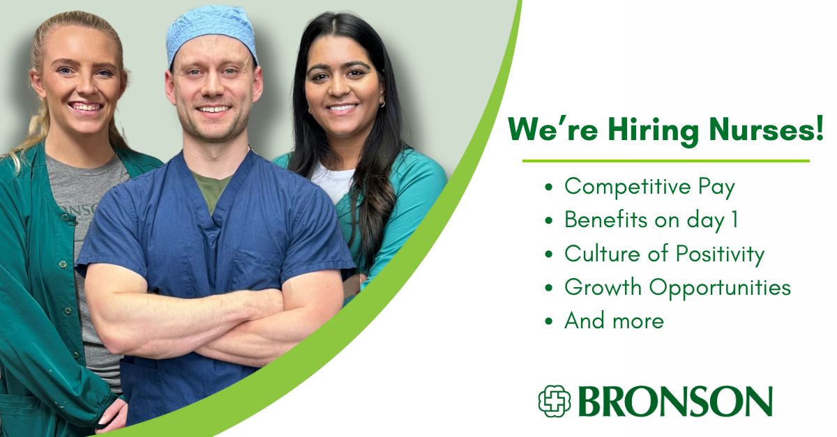 Bronson Healthcare ad