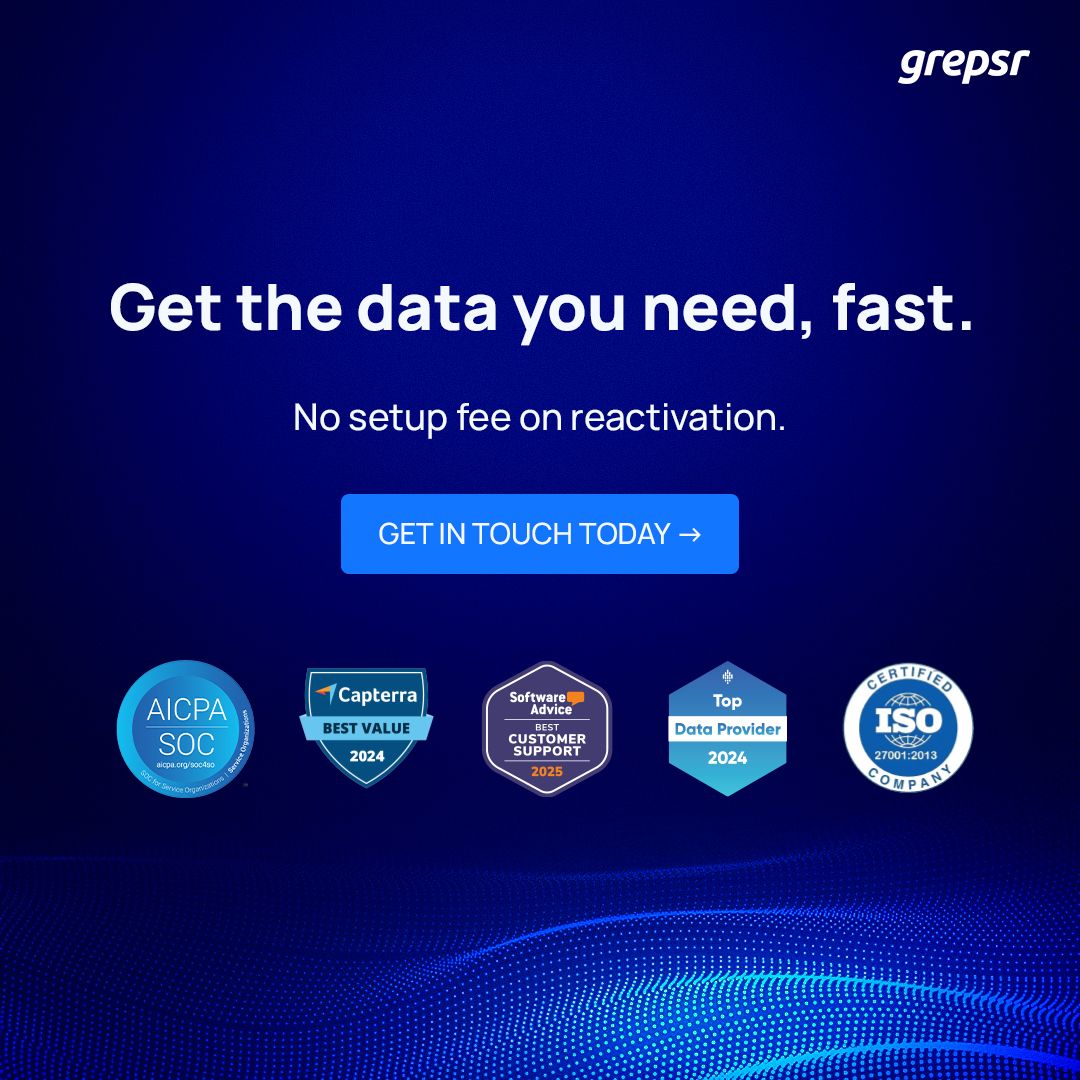 Grepsr ad