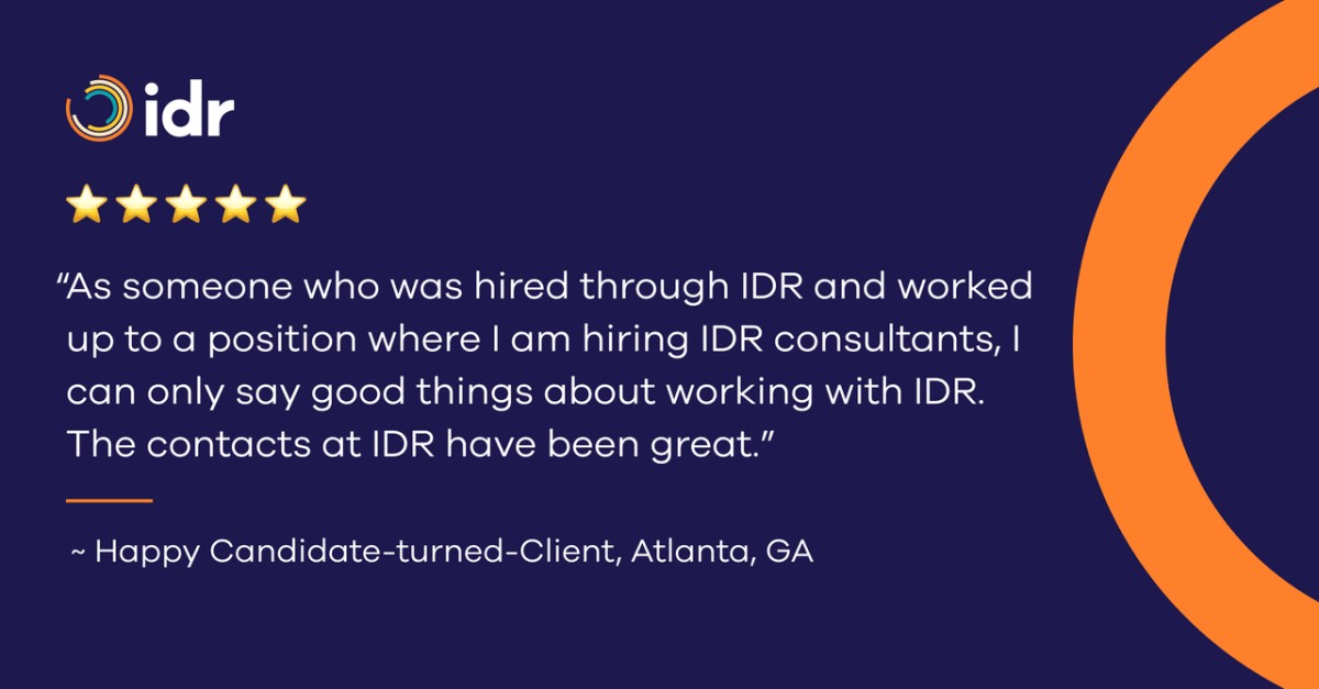 IDR, Inc. ad