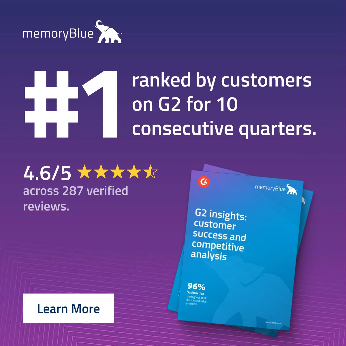 memoryBlue ad