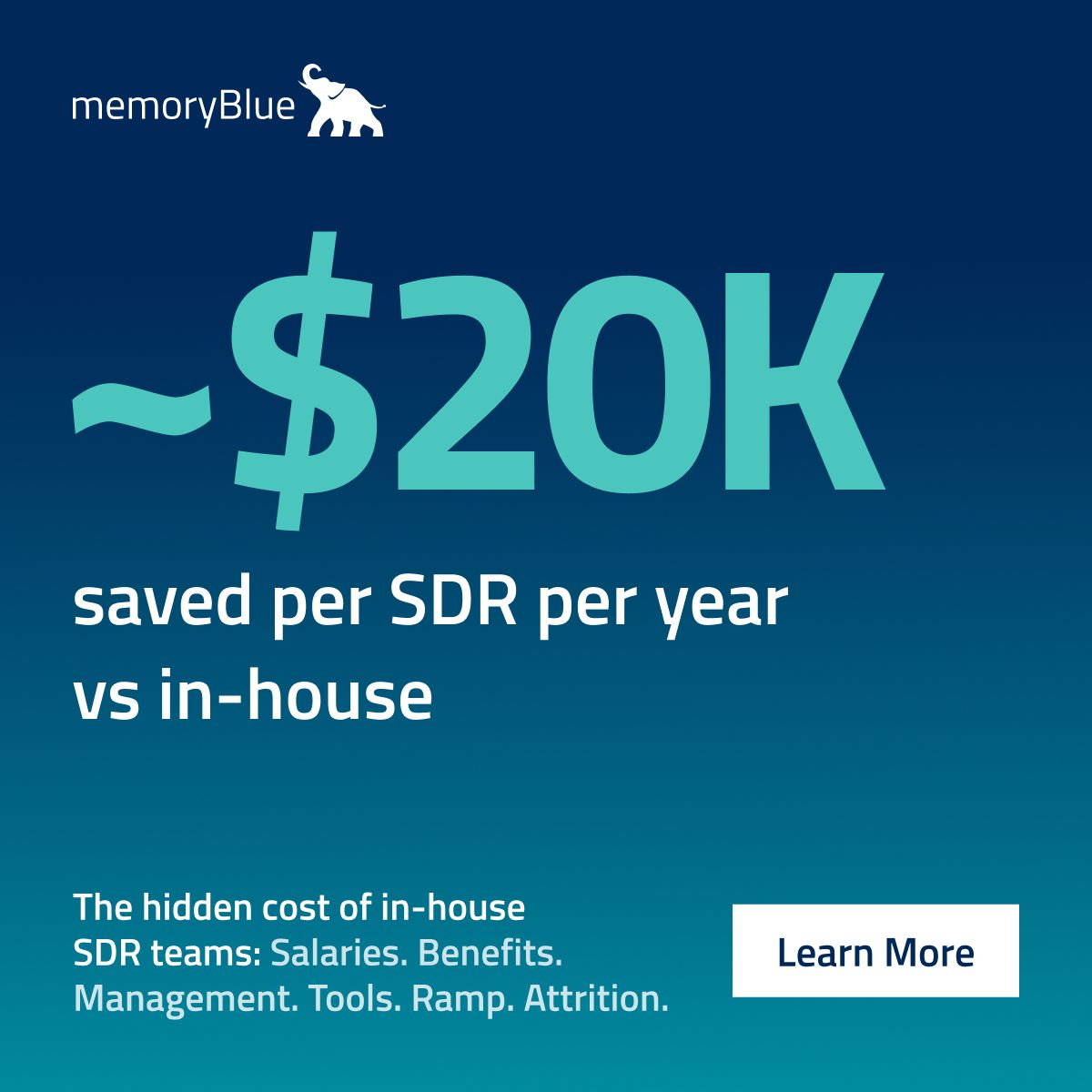 memoryBlue ad