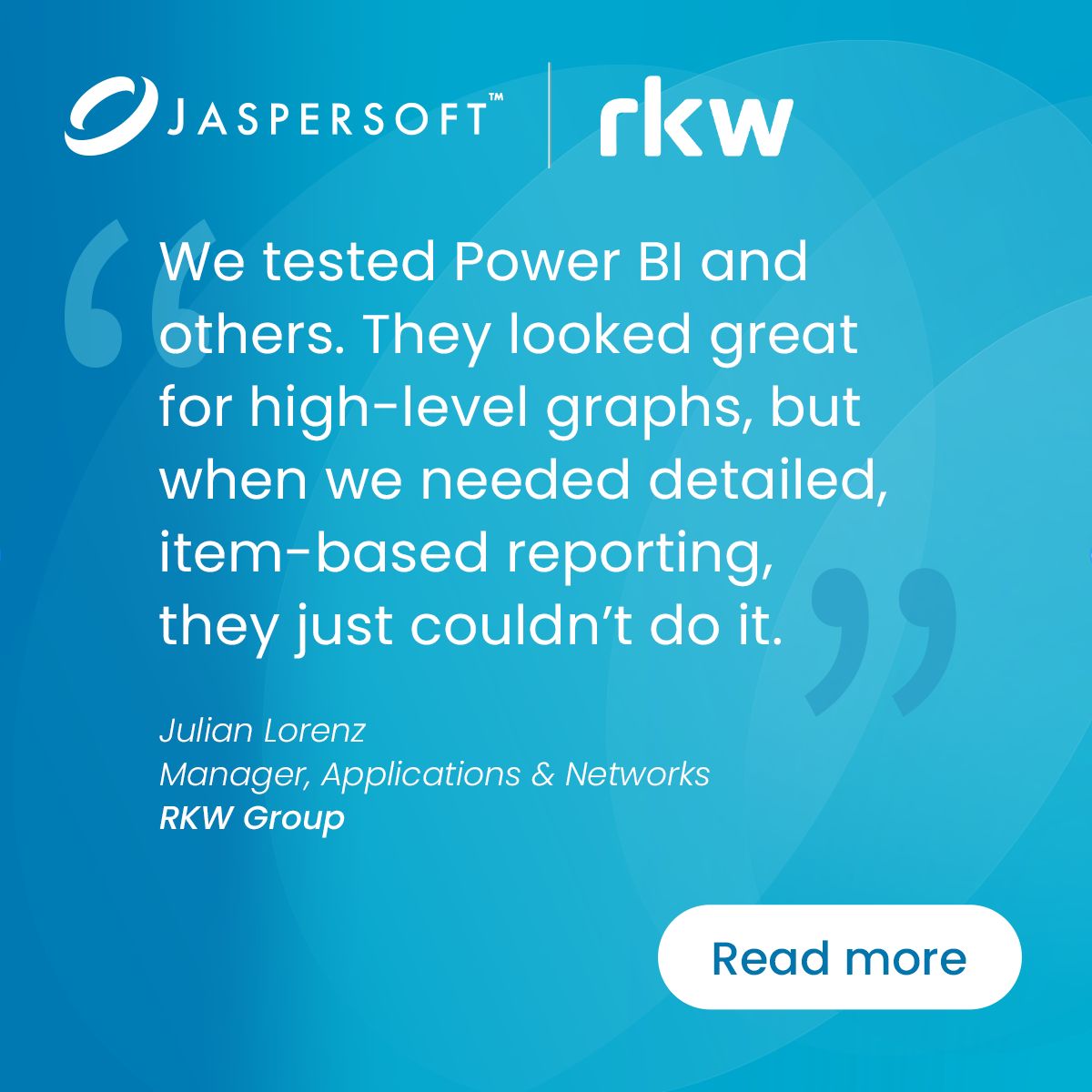 Jaspersoft ad