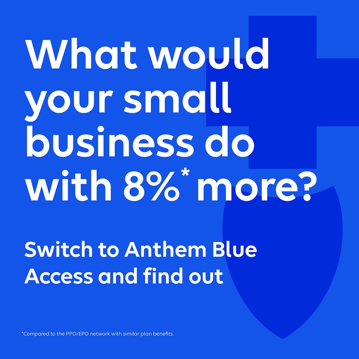 Anthem Blue Cross and Blue Shield ad