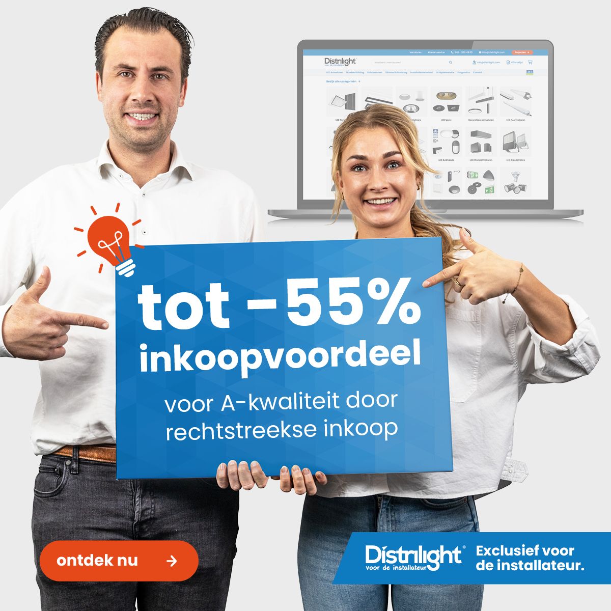 Distrilight | voor de installateur! ad