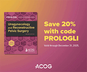 American College of Obstetricians and Gynecologists (ACOG) ad