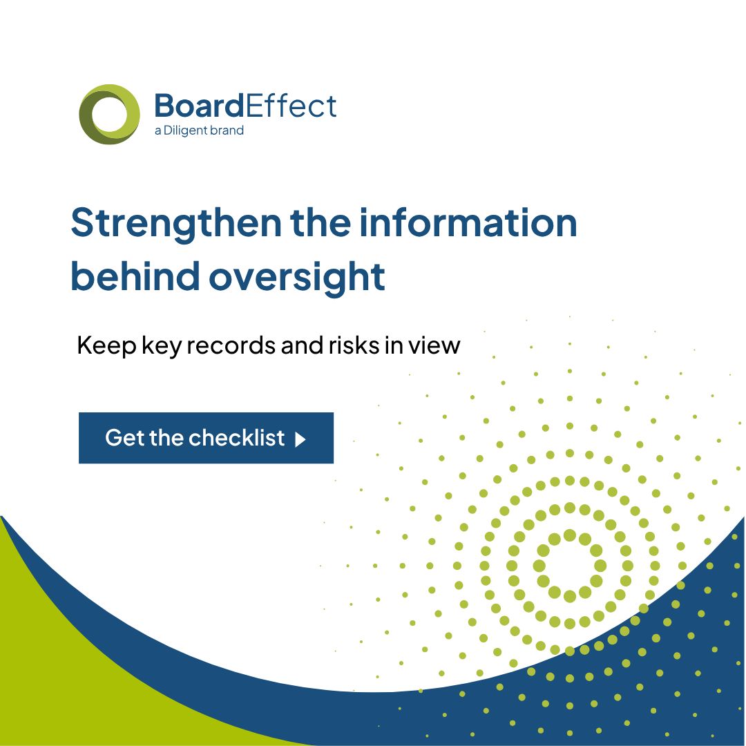 BoardEffect, a Diligent Brand ad