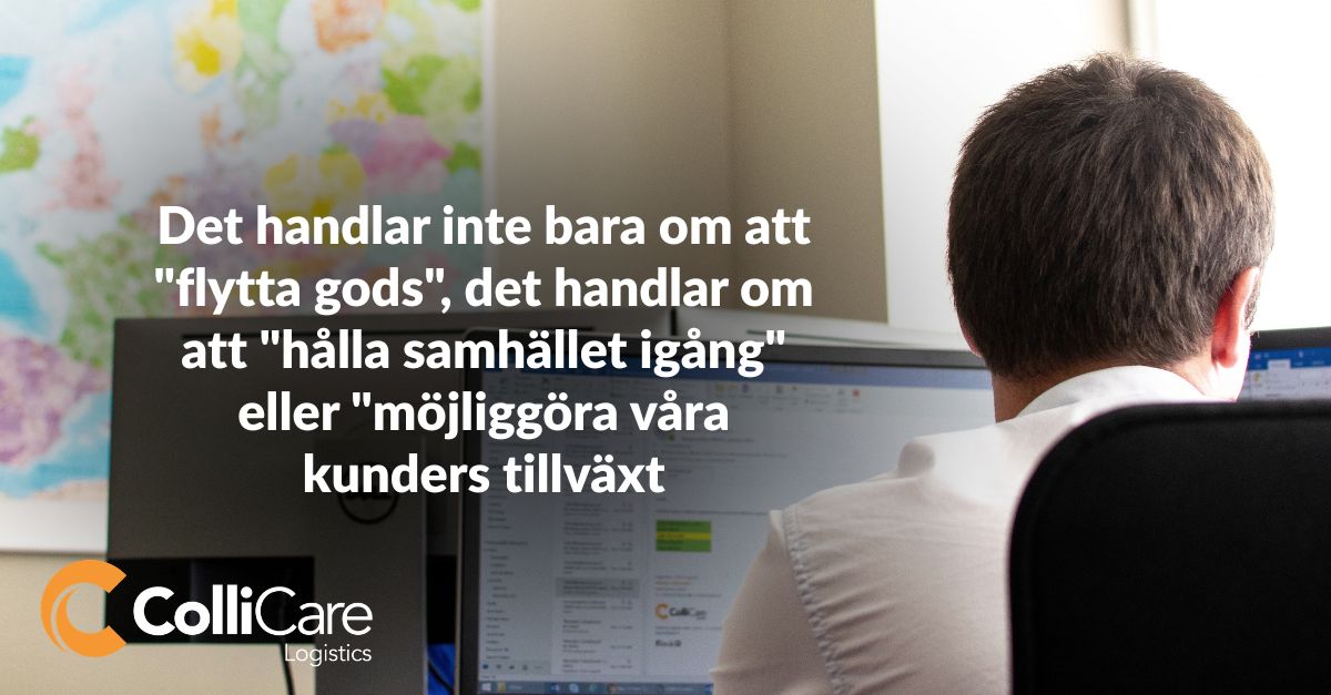 ColliCare Logistics ad