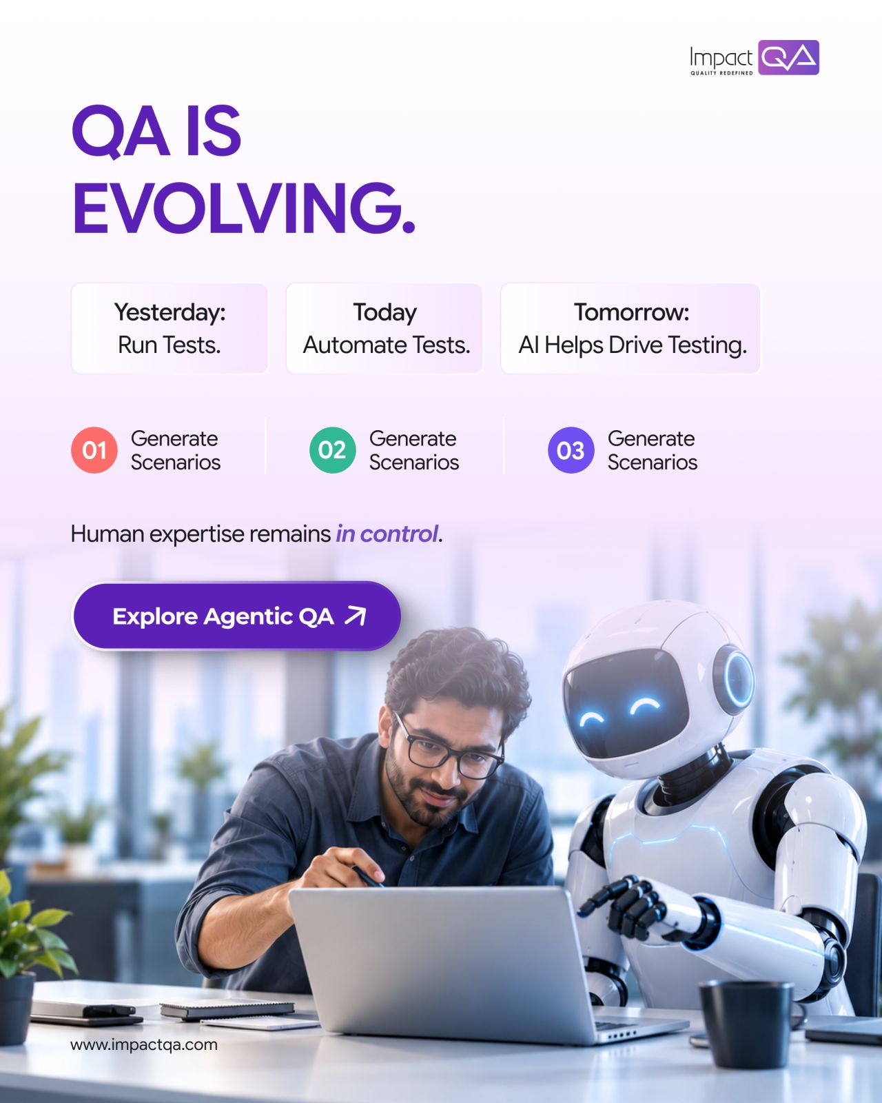 ImpactQA ad