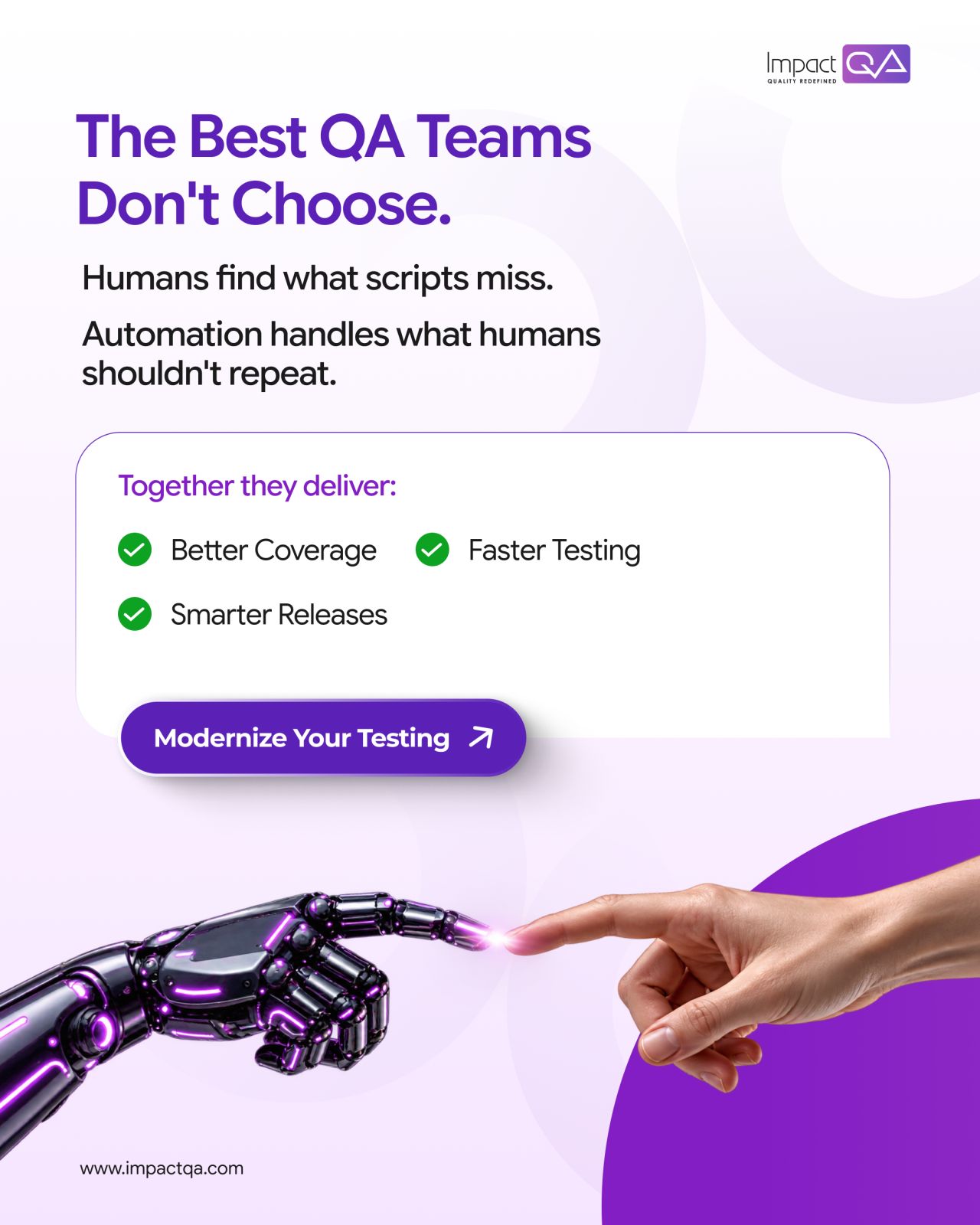 ImpactQA ad