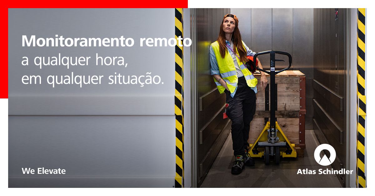 Elevadores Atlas Schindler (Brazil) ad