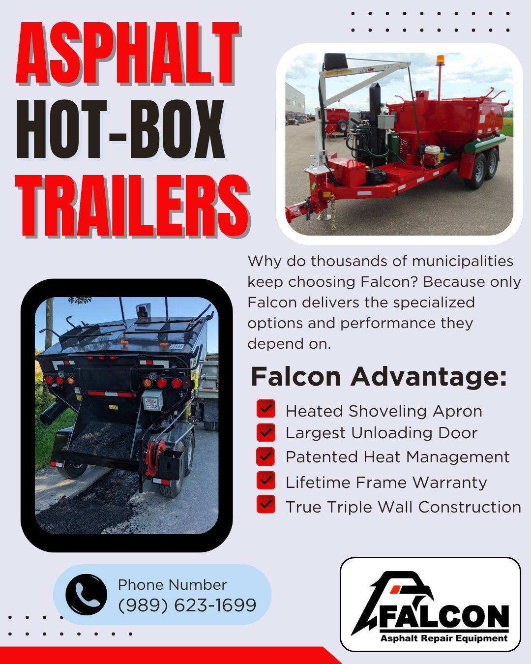 Falcon Asphalt Repair Equipment ad