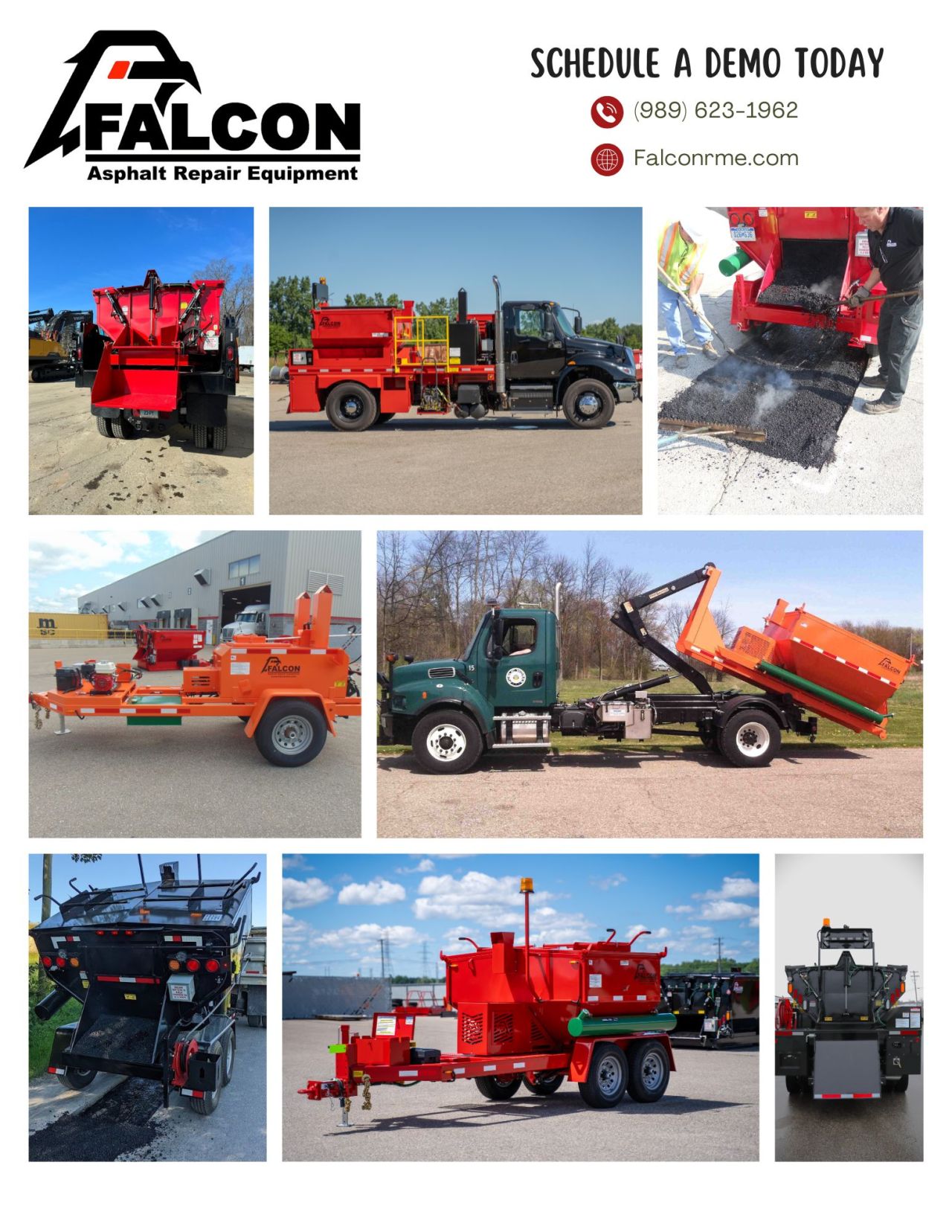 Falcon Asphalt Repair Equipment ad
