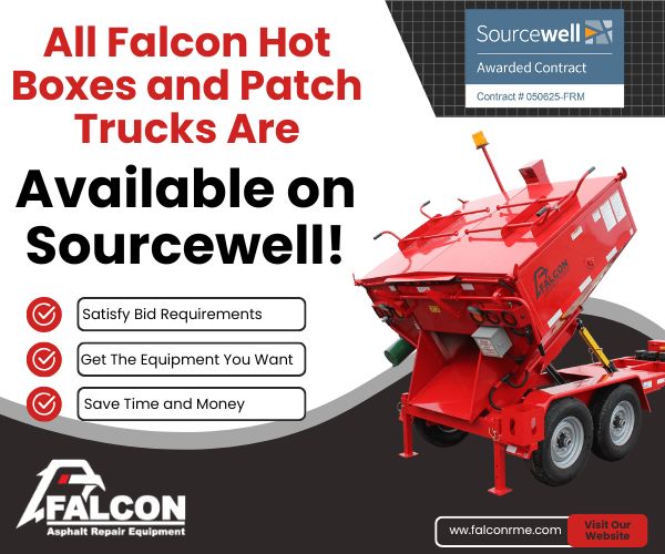 Falcon Asphalt Repair Equipment ad