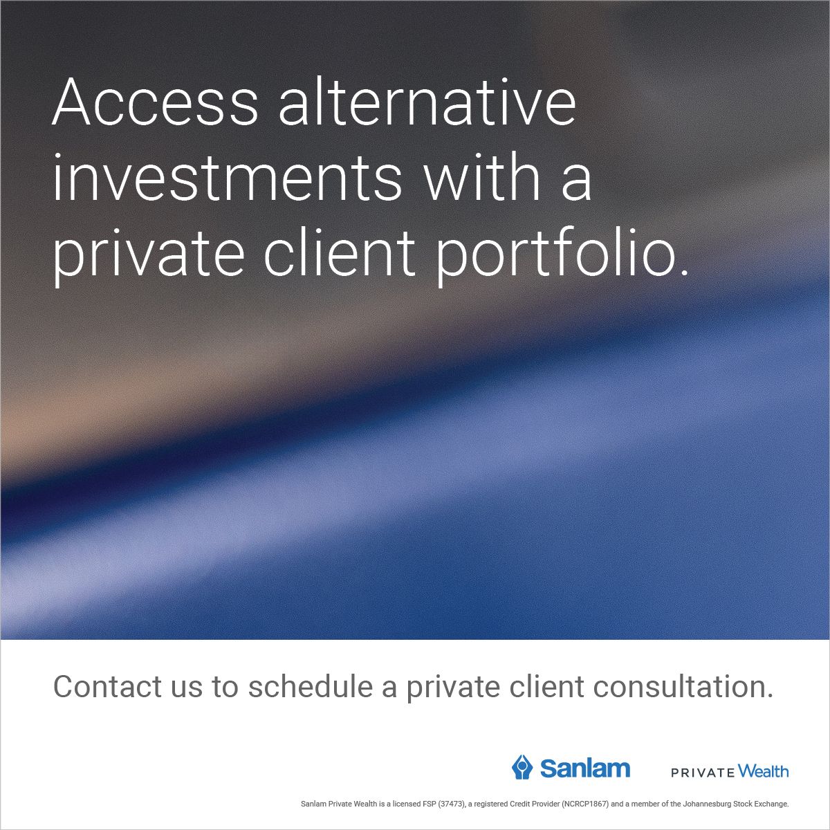 Sanlam Private Wealth ad