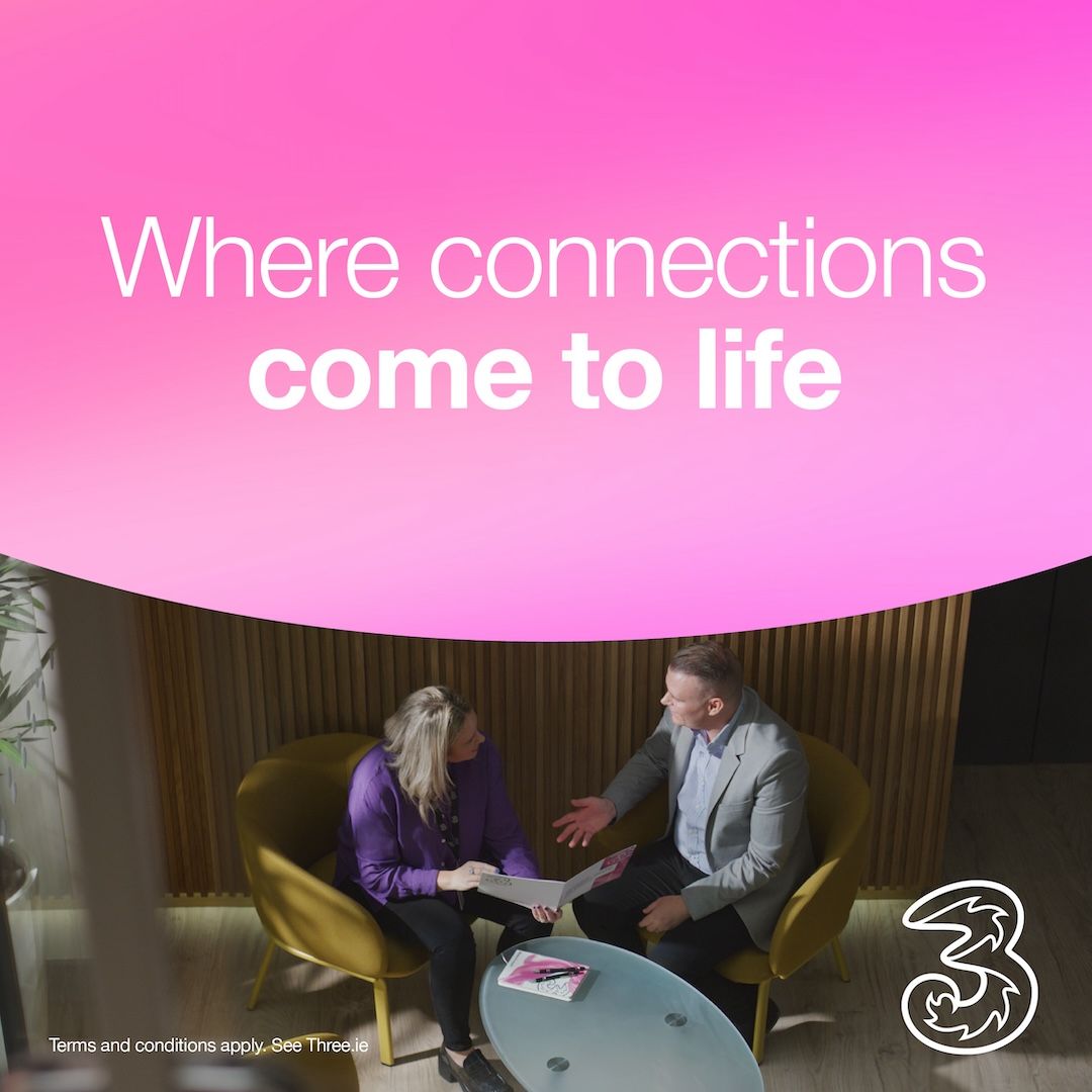 Three Ireland ad