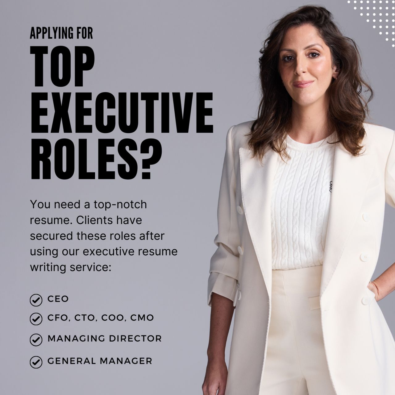 Arielle Executive ad