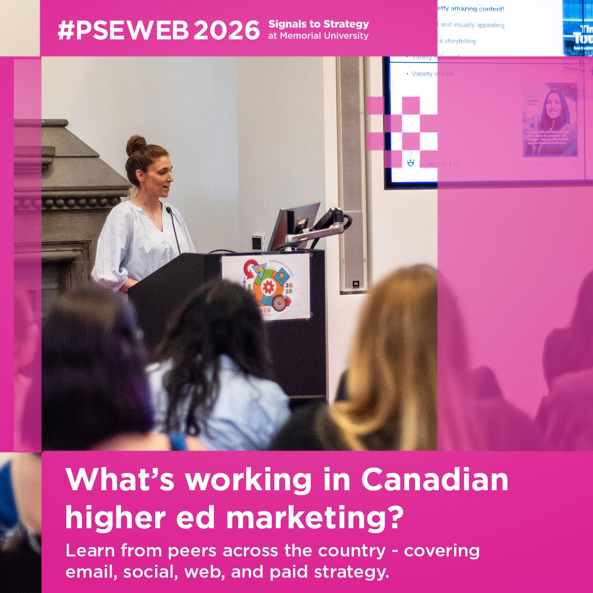 #PSEWeb - Canada's Higher Ed Marketing Conference ad