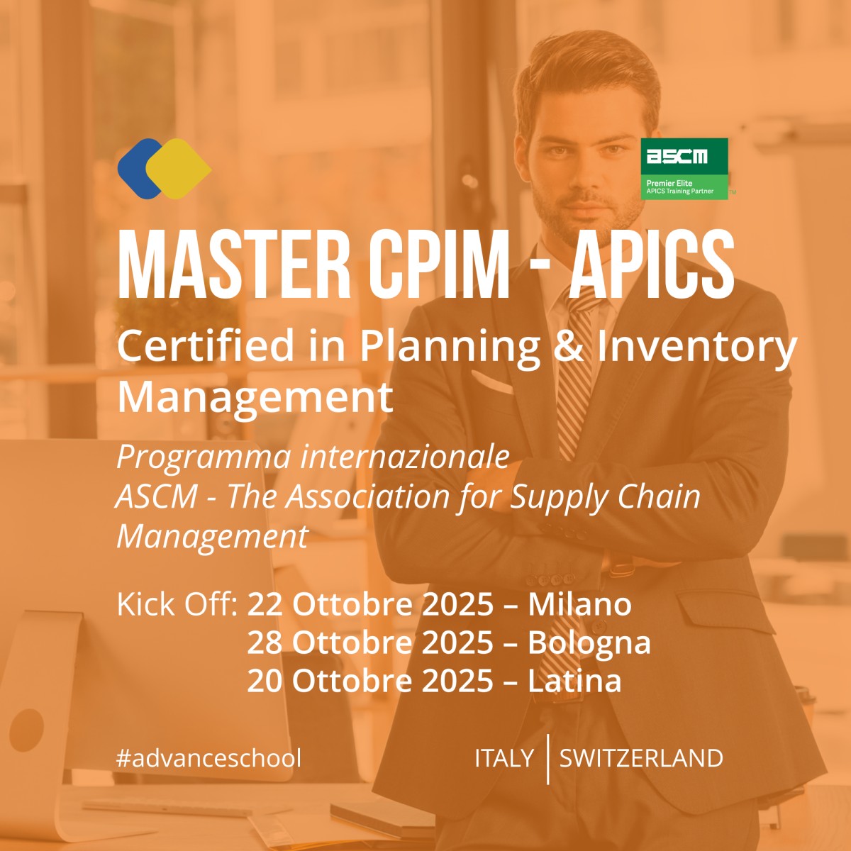 Advance Operations Management School ad