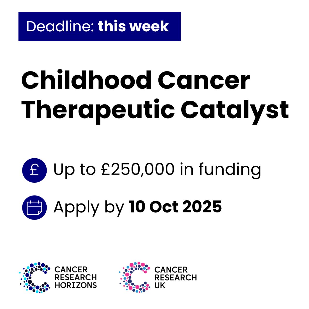 Cancer Research Horizons ad