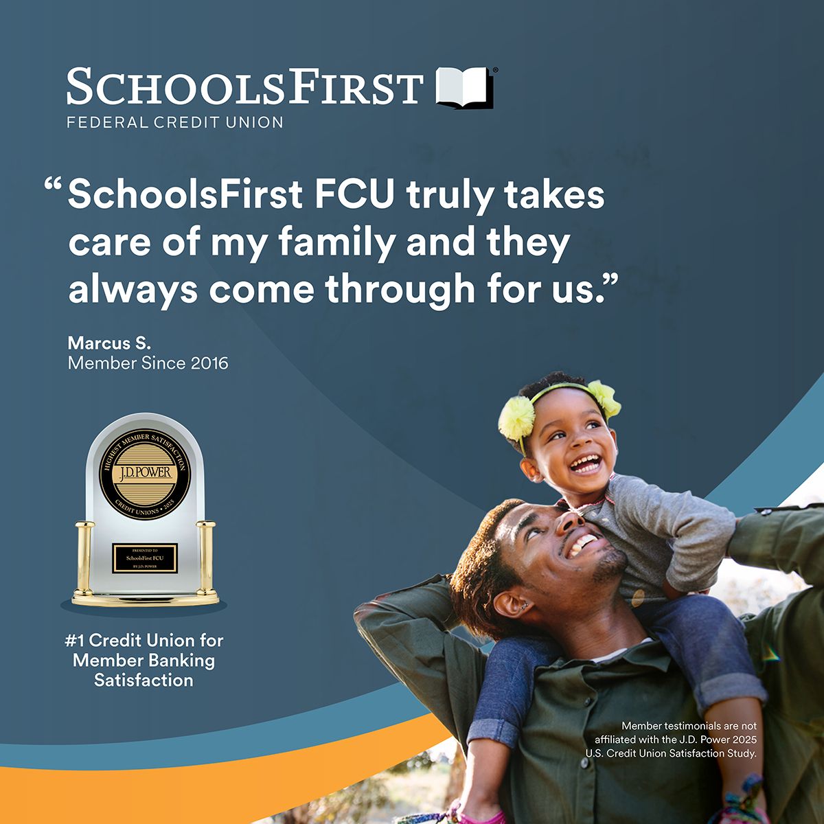 SchoolsFirst Federal Credit Union ad