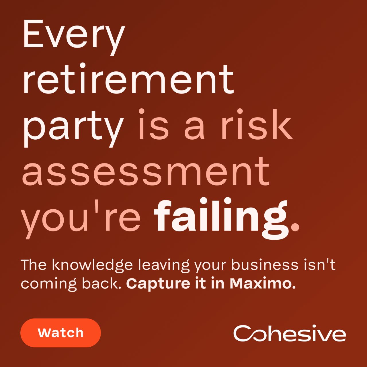 Cohesive ad