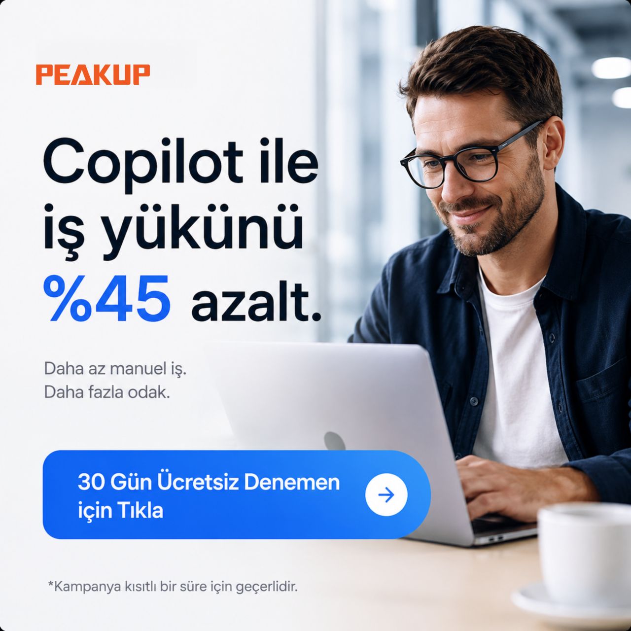 PEAKUP ad