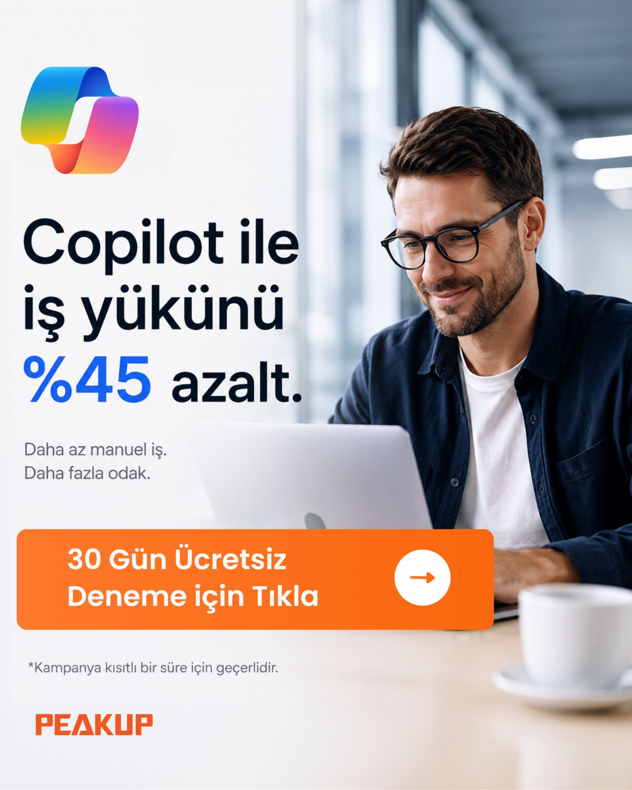 PEAKUP ad
