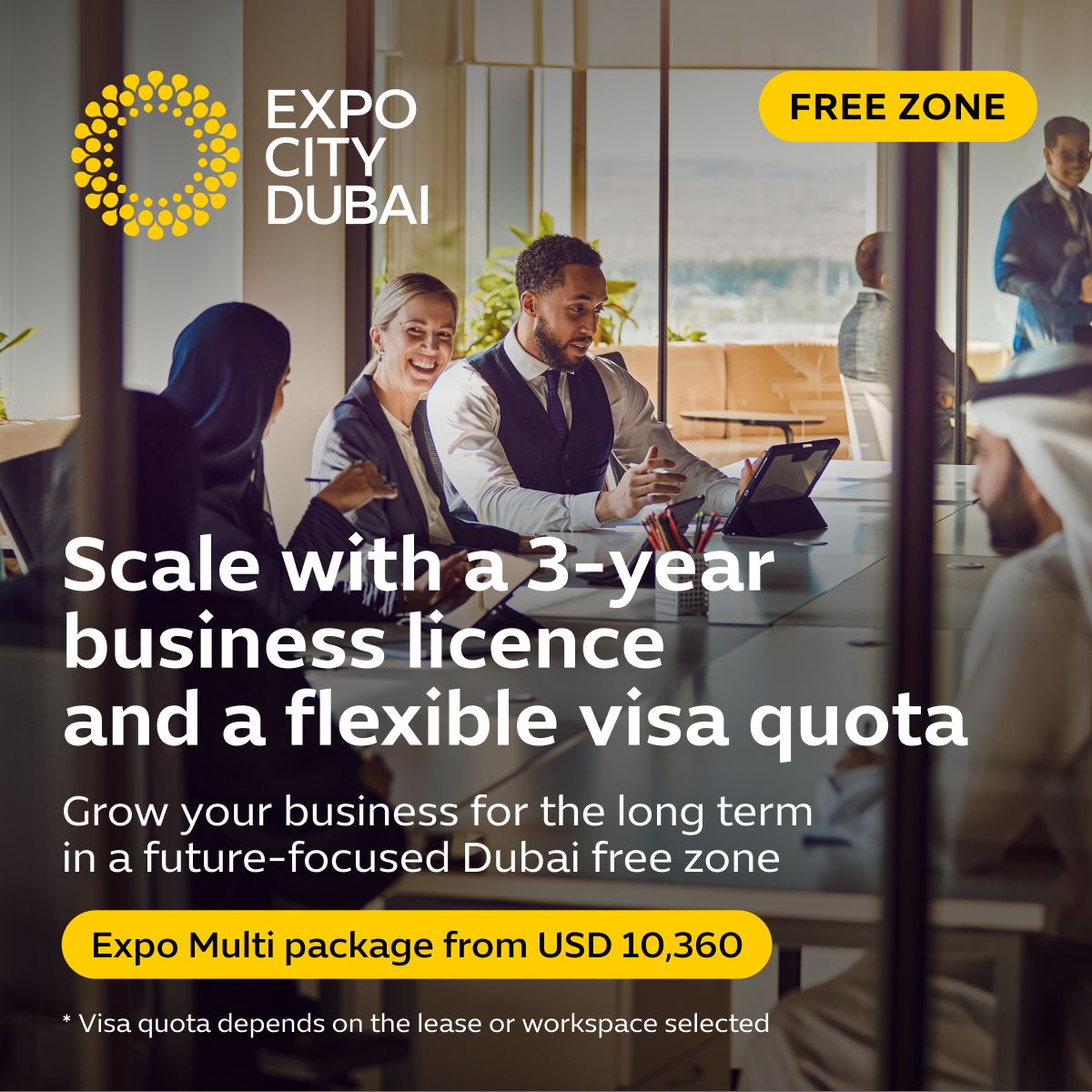 Expo City Dubai ad
