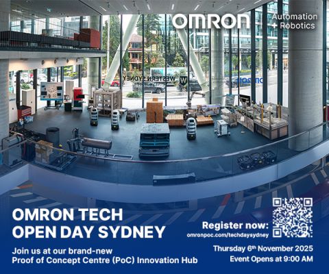 OMRON Automation and Robotics Australia ad