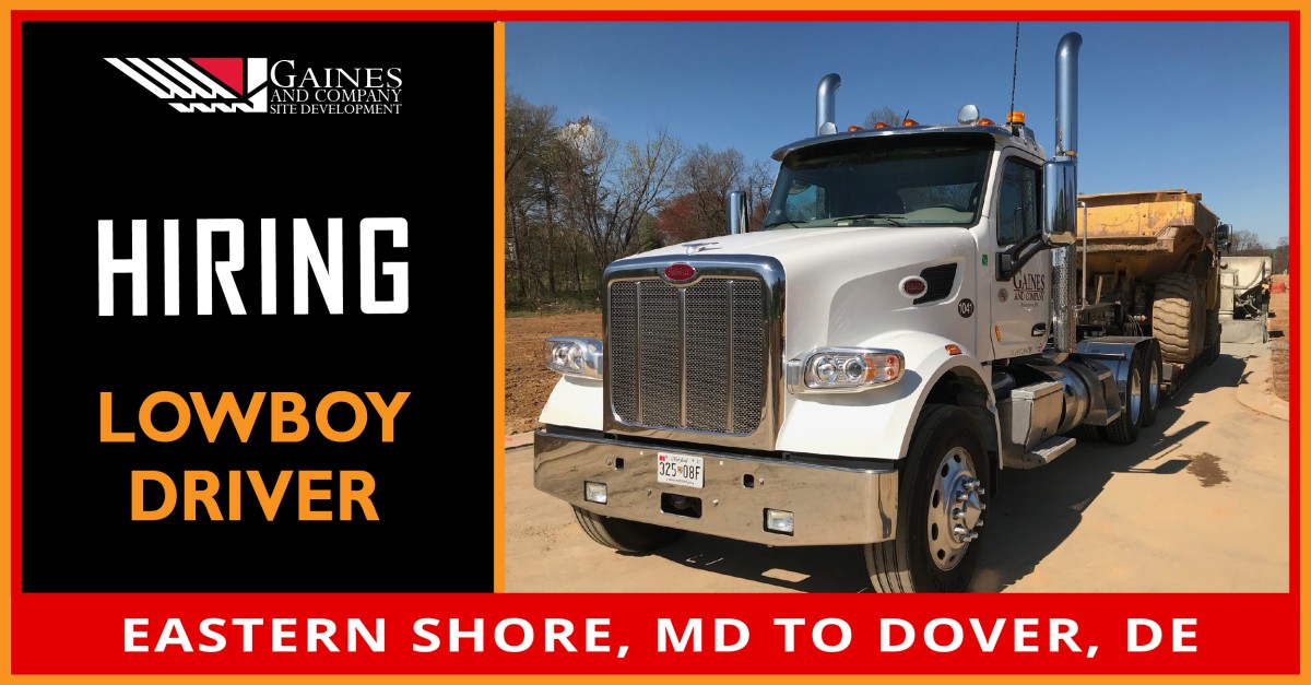 Gaines and Company Site Development ad